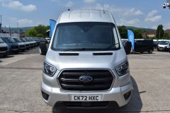 FORD TRANSIT 350 LIMITED L3 H3 170 BHP RWD SILVER EURO 6 VAN WITH TWIN SIDE DOORS  - 4385 - 13