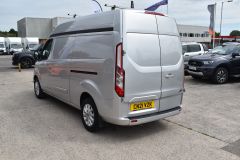 FORD TRANSIT CUSTOM 340 LIMITED P/V MHEV ECOBLUE170 BHP L2 H2 LWB HIGH ROOF SILVER EURO 6 VAN  - 4403 - 6