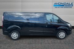 FORD TRANSIT CUSTOM 300 LIMITED LWB L2 BLACK AUTOMATIC REAR TAIL GATE VAN IDEAL CAMPER DAY VAN - 4377 - 8