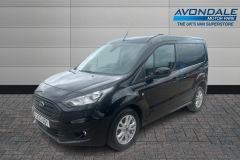 FORD TRANSIT CONNECT 240 LIMITED L1 SWB BLACK EURO 6 VAN WITH NAV REAR CAMERA  - 4420 - 1