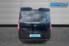 FORD TRANSIT CUSTOM 300 LIMITED LWB L2 BLACK AUTOMATIC REAR TAIL GATE VAN IDEAL CAMPER DAY VAN - 4377 - 6