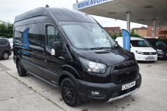 FORD TRANSIT 350 TRAIL L3 H3 ECOBLUE LWB HIGH ROOF 170 BHP BLACK EURO 6 VAN - 4404 - 10