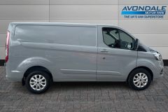 FORD TRANSIT CUSTOM 280 LIMITED AUTOMATIC SWB L1 GREY MATTEWITH NAV AND ROOF BARS - 4344 - 8