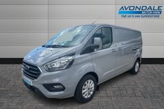 FORD TRANSIT CUSTOM 300 LIMITED L2 LWB AUTOMATIC GREY MATTE WITH NAV REVERSE CAMERA - 4379 - 1