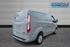 FORD TRANSIT CUSTOM 280 LIMITED AUTOMATIC SWB L1 GREY MATTEWITH NAV AND ROOF BARS - 4344 - 7