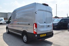 FORD TRANSIT 350 LIMITED L3 H3 170 BHP RWD SILVER EURO 6 VAN WITH TWIN SIDE DOORS  - 4385 - 7