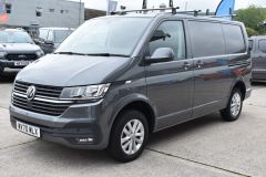 VOLKSWAGEN TRANSPORTER T28 TDI P/V HIGHLINE T6.1 SWB GREY IDEAL CAMPER DAY VAN  EURO 6 NOT T5 T6 - 4422 - 1