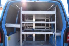 VOLKSWAGEN TRANSPORTER T30 T6 SWB BRITISH GAS BLUE EURO 6 VAN WITH SHELVING UNITS - 4413 - 6