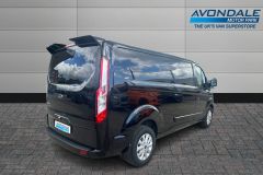 FORD TRANSIT CUSTOM 300 LIMITED LWB L2 BLACK AUTOMATIC REAR TAIL GATE VAN IDEAL CAMPER DAY VAN - 4377 - 7