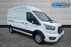 FORD TRANSIT 350 LIMITED L3 H3 170 BHP RWD WHITE EURO 6 VAN WITH TWIN SIDE DOORS  - 4393 - 9